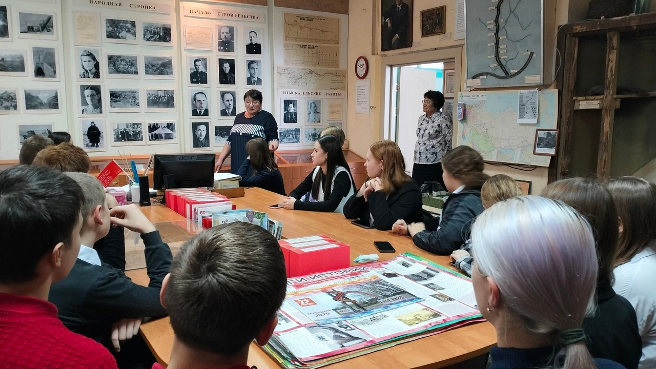 Экскурсия в  музей Трудовой славы строительства железной дороги Ижевск-Балезино..